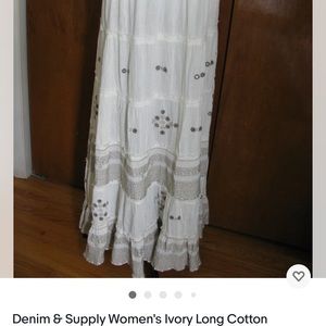 Denim & Supply Ralph Lauren women’s maxi skirt. Worn once. Like new.